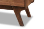 Sierra Brown Wood 6-Drawer Dresser Sierra-Rain Oak-Dresser By Baxton Studio