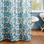 Briar Azure Shower Curtain 72X72 "29370"