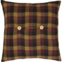 Heritage Farms Primitive Check Fabric Pillow 16X16 "34367"