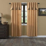 Maisie Panel With Attached Scalloped Layered Valance Set Of 2 84X40 "39475"