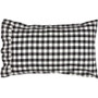 Annie Buffalo Black Check Standard Pillow Case Set Of 2 21X30 "40451"