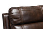 Brown Faux Leather Upholstered 6-Piece Sectional Recliner Sofa R7075A-Brown-SF By Baxton Studio
