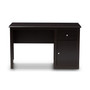 Belora Modern And Contemporary Desk Studio MH6005-Wenge-Desk By Baxton Studio