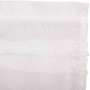 White Ruffled Sheer Petticoat Short Panel Set Of 2 63X36 "51400"