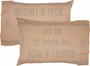 Grace Feed Sack Standard Pillow Case Set Of 2 21X30 "56696"