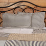 Ashmont Ticking Stripe Standard Pillow Case Set Of 2 21X30 "56632"