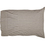 Ashmont Ticking Stripe Standard Pillow Case Set Of 2 21X30 "56632"