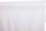 Muslin Ruffled Bleached White Valance 16X60 "51995"