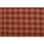 Burgundy Check Standard Pillow Case Set Of 2 21X30 "51147"