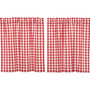 Annie Buffalo Red Check Tier Set Of 2 L36Xw36 "51777"