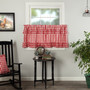 Annie Buffalo Red Check Ruffled Tier Set Of 2 L24Xw36 "51772"