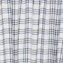 Sawyer Mill Blue Plaid Short Panel Set Of 2 63X36 "51281"