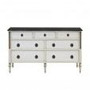 White Dresser With Marble Top "33960JWI/NF11-B"