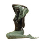 Bronze Mermaid Holding A Shell Fountain "A2807"