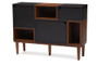Anderson Retro Oak/Espresso Wood Sideboard Cabinet FP-6794-Oak/Espresso By Baxton Studio