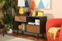 Auburn Style Sideboard Storage Cabinet FP-6779-Walnut/Espresso By Baxton Studio