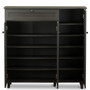 Pocillo Wood Shoe Storage Cabinet FP-05LV-Espresso By Baxton Studio