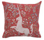 Licorne Fleuri French Cushion "WW-11798-15711"