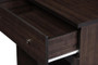 Agni Dark Brown Buffet And Hutch Kitchen Cabinet DR 883701-Wenge By Baxton Studio