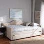 Eliza Modern And Contemporary Daybed CF8940-Light Beige-Daybed-F/T By Baxton Studio