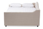 Eliza Modern And Contemporary Daybed CF8940-B-Light Beige-Daybed-F By Baxton Studio