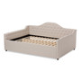 Eliza Modern And Contemporary Daybed CF8940-B-Light Beige-Daybed-F By Baxton Studio