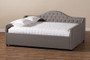 Eliza Modern And Contemporary Daybed CF8940-B-Grey-Daybed-F By Baxton Studio