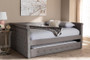 Alena Modern And Contemporary Daybed CF8825-Grey-Daybed-F/T By Baxton Studio