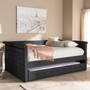 Alena Modern And Contemporary Daybed CF8825-Dark Grey-Daybed-F/T By Baxton Studio