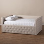 Amaya Modern And Contemporary Daybed CF8825-C-Light Beige-Daybed-F By Baxton Studio