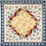 Medieval Potiron French Throw "WW-5558-7737"