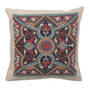 Poppy Mandala Decorative Pillow Cushion Cover "WW-9503-13374"