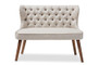 Scarlett Button-Tufted With Loveseat Settee BBT8017-LS-Beige-H1217-3 By Baxton Studio