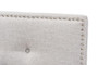 Windsor Upholstered Full Headboard BBT6691-Greyish Beige-Full HB-H1217-14 By Baxton Studio
