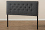 Windsor Fabric King Headboard BBT6691-Dark Grey-King HB-H1217-20 By Baxton Studio