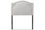 Aubrey Grayish Beige Fabric Twin Headboard BBT6563-Greyish Beige-Twin HB By Baxton Studio