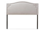 Aubrey Grayish Beige Fabric King Headboard BBT6563-Greyish Beige-King HB By Baxton Studio
