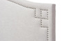 Aubrey Grayish Beige Fabric King Headboard BBT6563-Greyish Beige-King HB By Baxton Studio