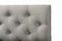 Viviana Grey Fabric Button-Tufted Full Headboard BBT6506-Grey-Full HB By Baxton Studio