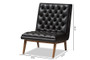 Annetha Mid-Century Modern Lounge Chair BBT5272-Pine Black-CC By Baxton Studio