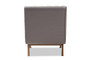 Annetha Mid-Century Modern Lounge Chair BBT5272-Grey-CC-XD45 By Baxton Studio