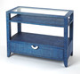 "4358361" Amelle Blue Raffia Console Table