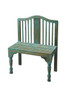 "2853070" Roseland Blue Solid Wood Bench