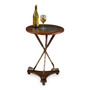 "2302070" Nineteenth Hole Round Golf Accent Table