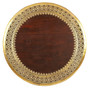 "2039290" Ranthore Round Brass Accent Table