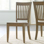 The Nook - Heathered Oak Wood Seat Side Chair 665-622