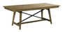 The Nook - Brushed Oak 80" Trestle Table 663-764