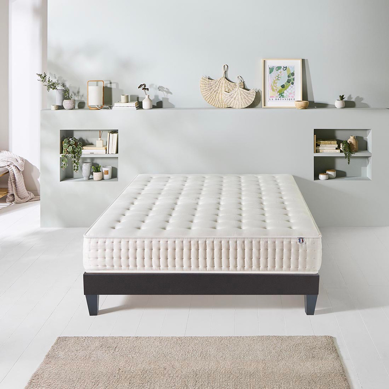 Ensemble Matelas Mémoire de forme APOLLON avec sommier