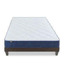 Ensemble Matelas Ressorts ensachés QUINCONCES avec sommier