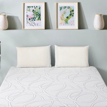 Ensemble Matelas Mémoire de forme EUPRAXIE avec sommier